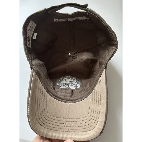 Authentic Duck Commander Dynasty Dark Olive Circle Logo Hat Cap Adjustable - Picture 5 of 6